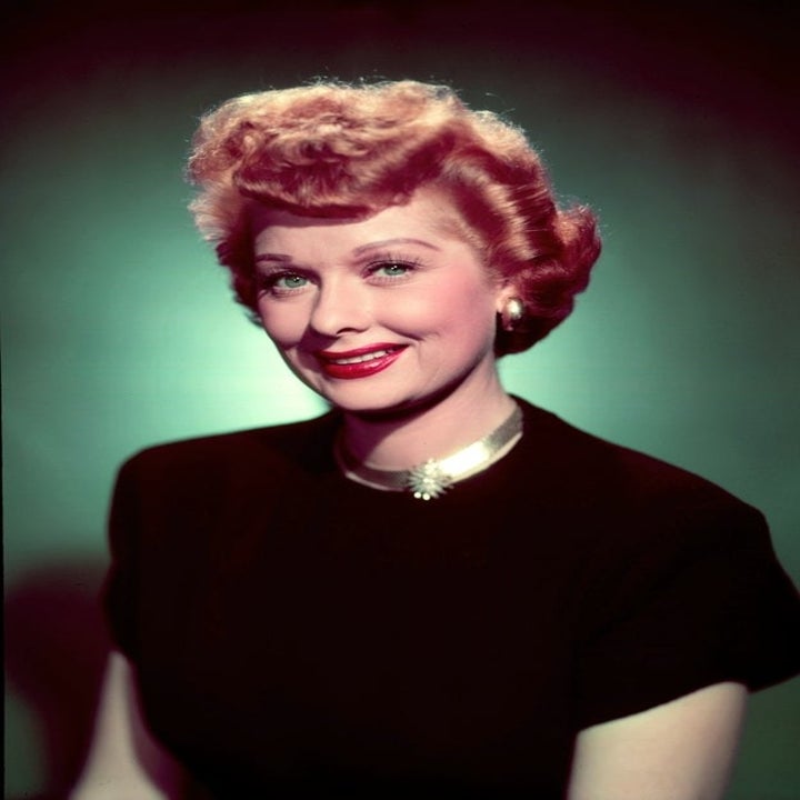 Lucille Ball smiling