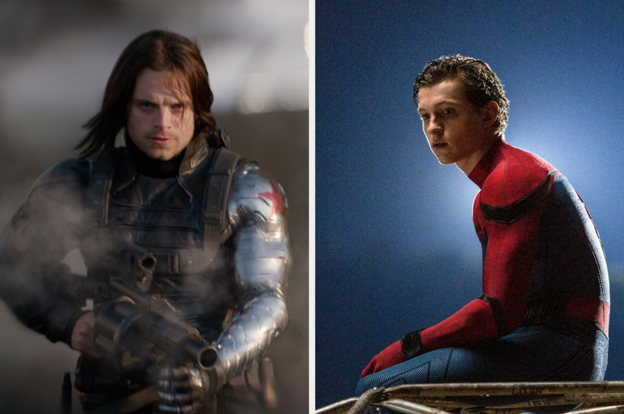 Bucky Barnes in &quot;Captain America: The Winter Solider&quot; and Peter Parker in &quot;Spider-Man: Homecoming&quot;