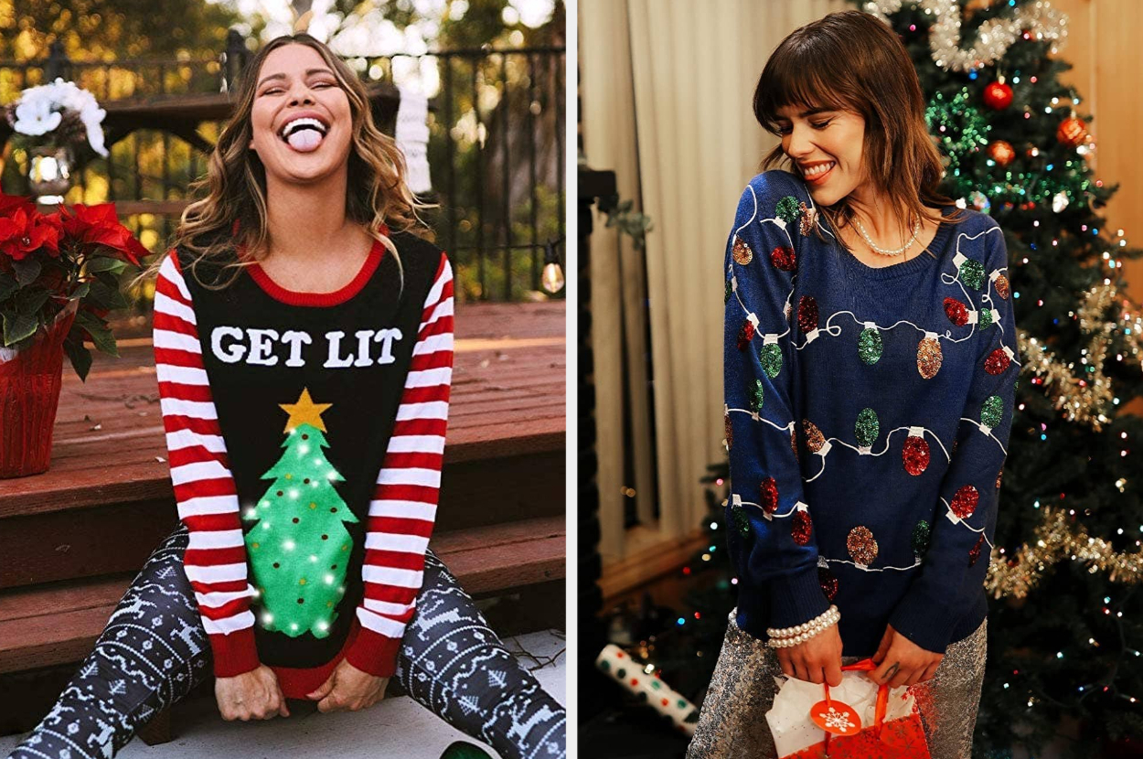 How to Wear an Ugly Christmas Sweater: 5 Cute Outfit Ideas