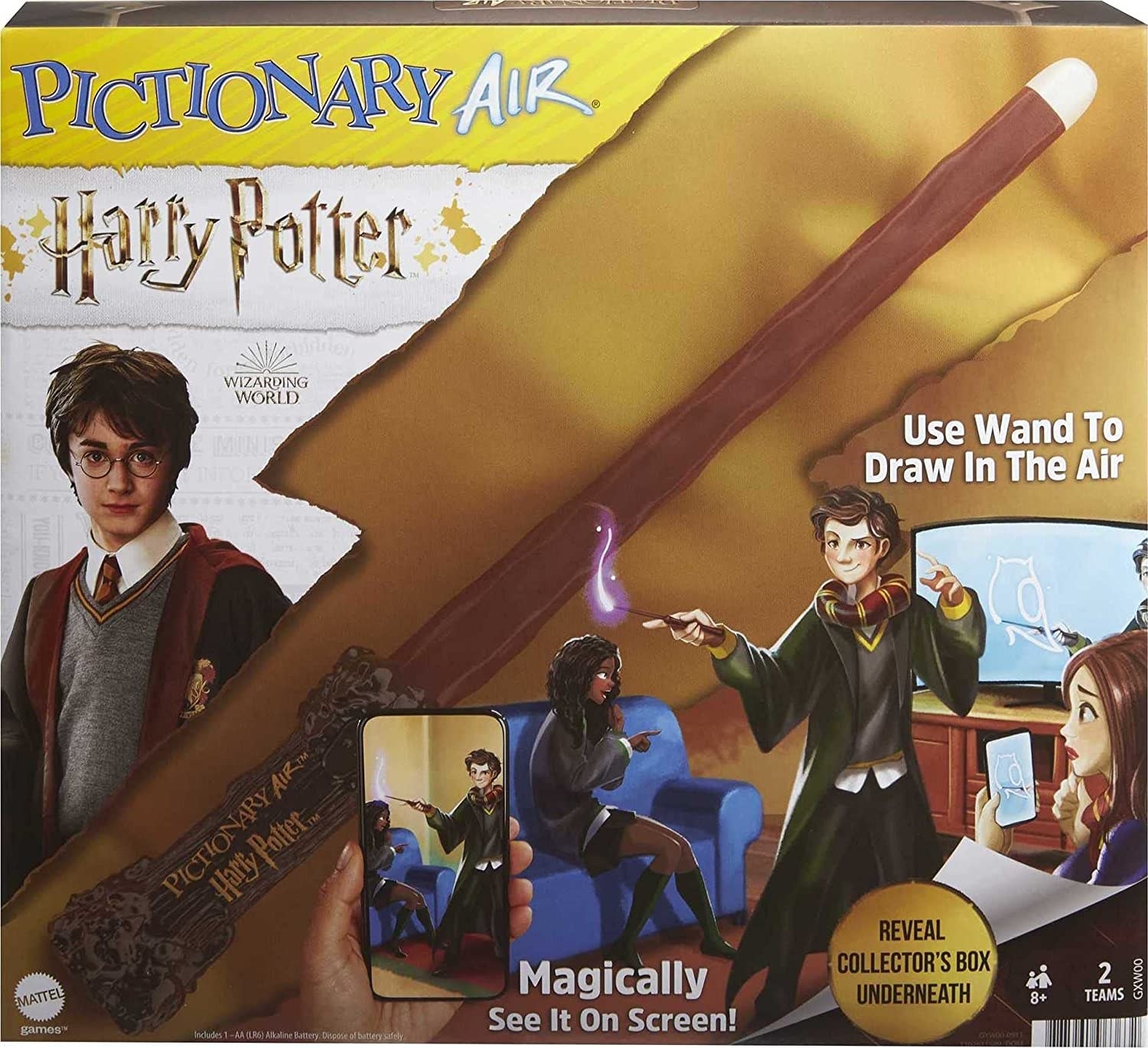 harry potter pictionary air game box