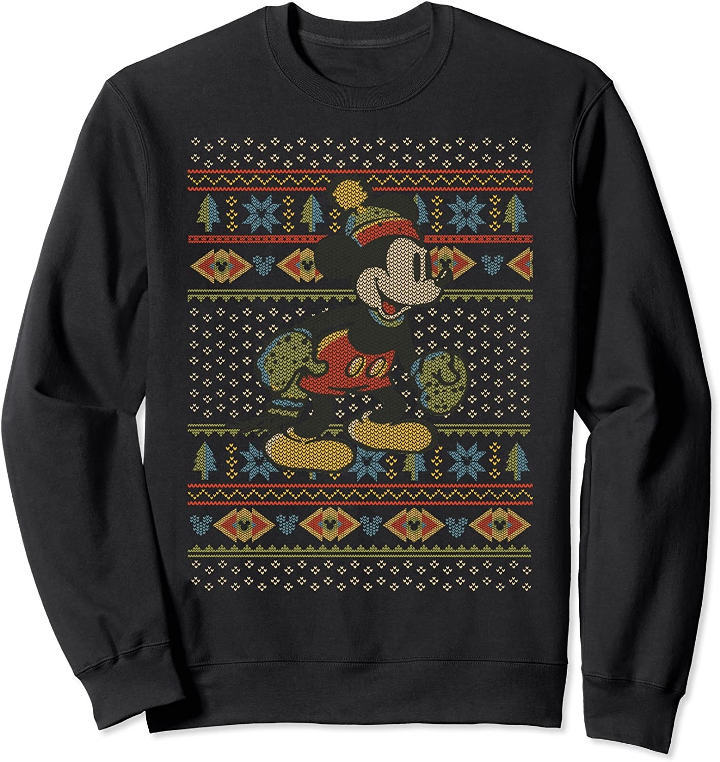 Mickey-themed Christmas sweater