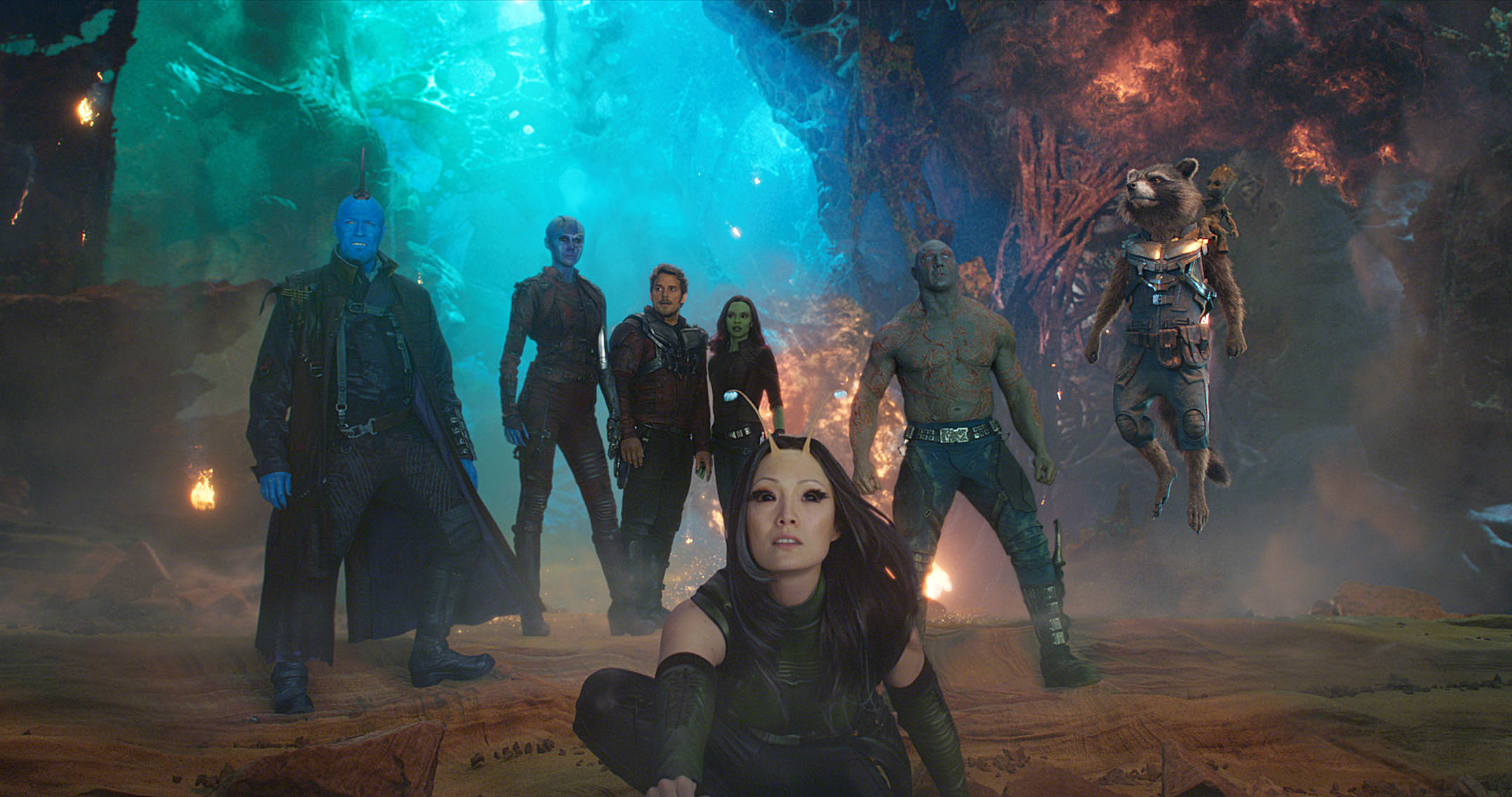 The Guardians of the Galaxy from &quot;Guardians of the Galaxy Vol. 2&quot;