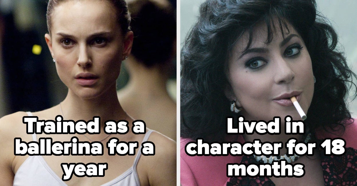 9 Actors Who Almost Overprepared For A Role And 8 That Wayyyy Underprepared