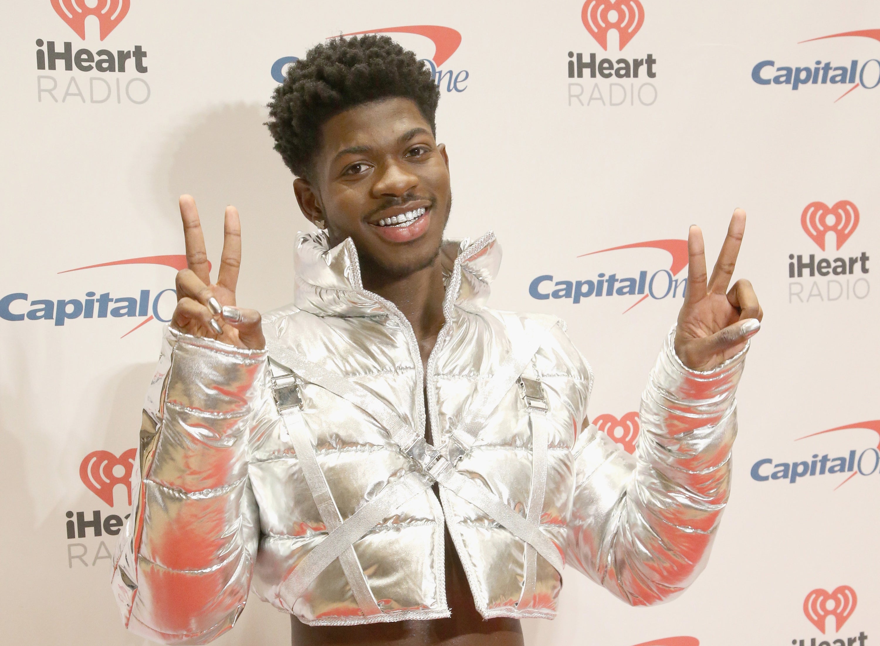Lil Nas X attends iHeartRadio 106.1 KISS FM&#x27;s Jingle Ball 2021 Presented by Capital One at Dickies Arena on November 30, 2021 in Fort Worth, Texas.