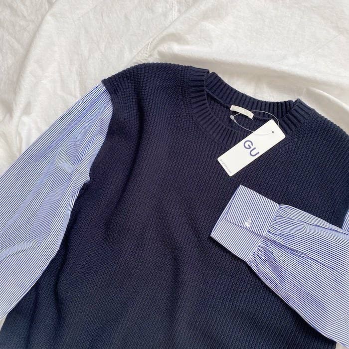 これは買い足し案件だわ Guの 激かわトップス 一枚着るだけでコーデが映える