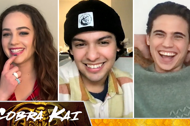 Mary Mouser Pranked Her "Cobra Kai" Castmates By Getting "Punched" In The Face, And They Definitely Fell For It