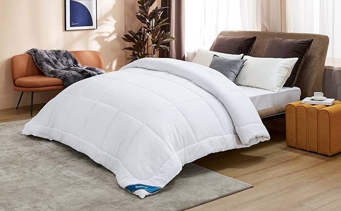 Fluffy Comforter Sets, 100% Cotton Reversible Comforter