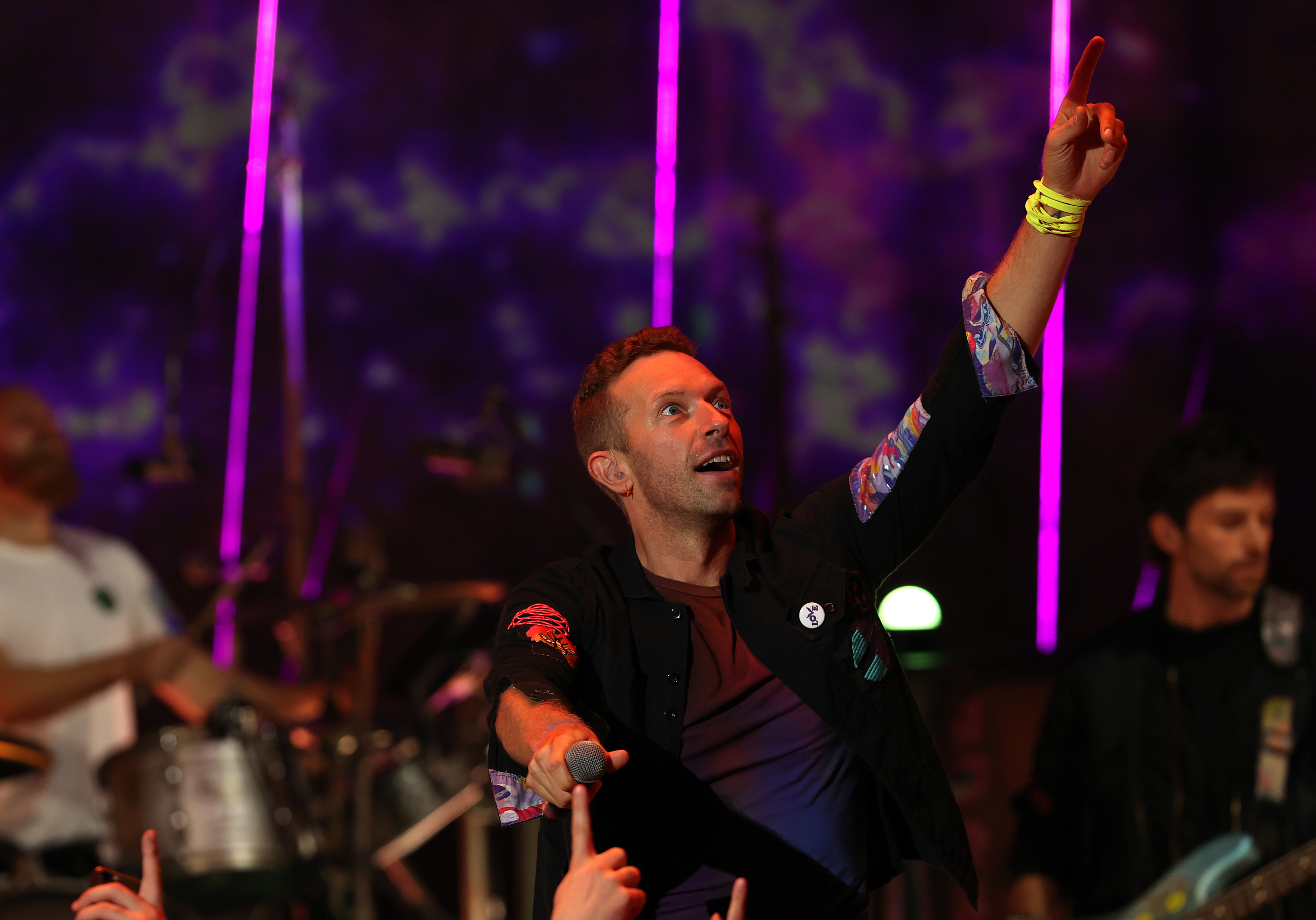 Chris Martin performs onstage