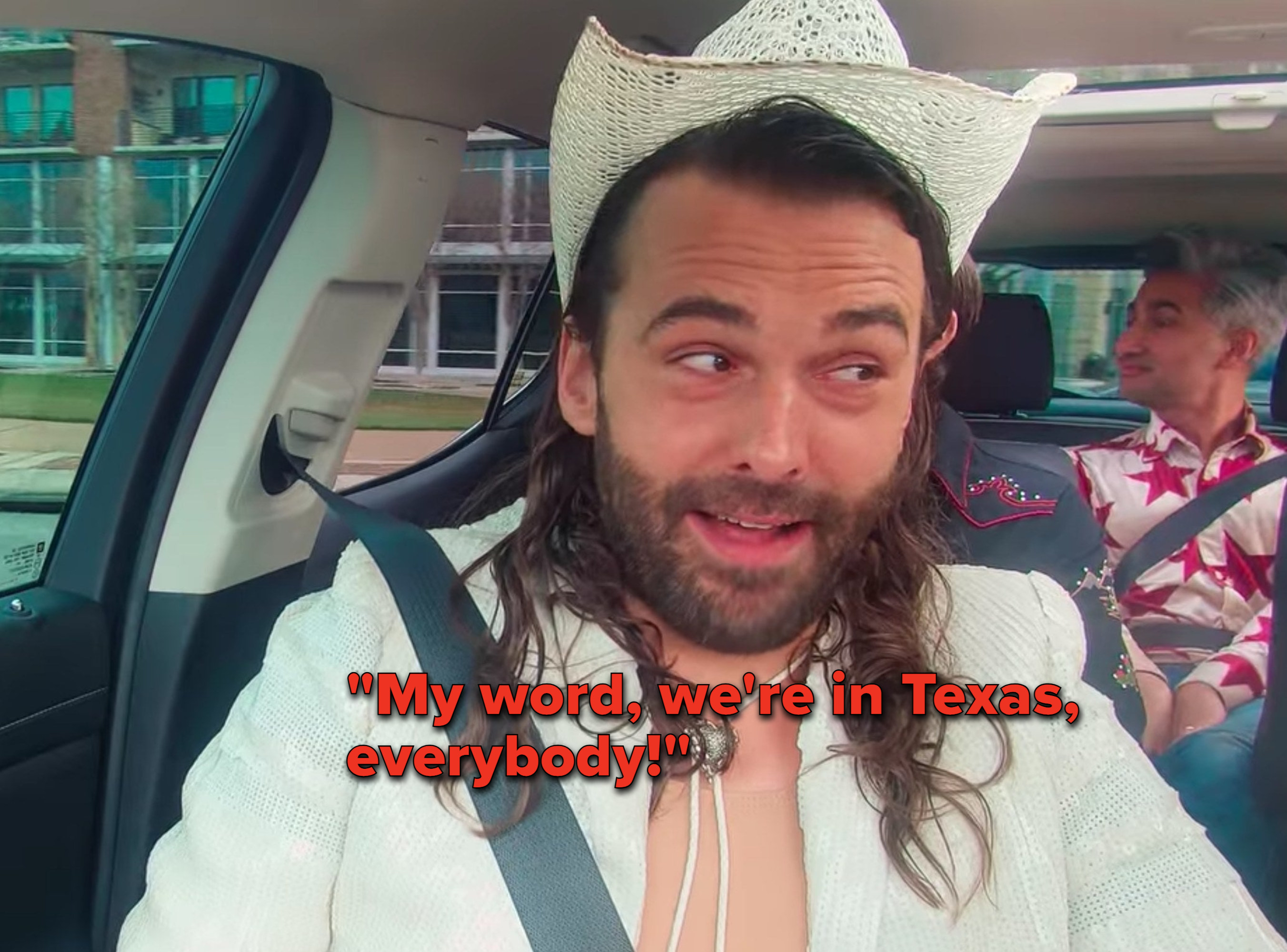 Jonathan Van Ness kicks off the Fab Five&#x27;s newest season in Austin, Texas by using a Southern accent