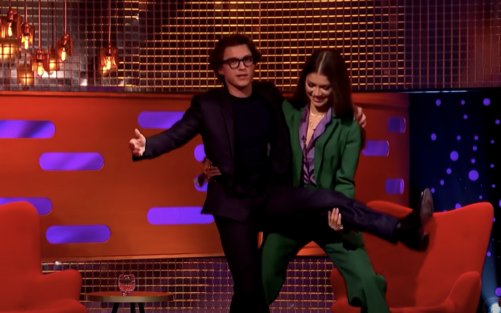 Zendaya And Tom Holland Joke About Height Difference