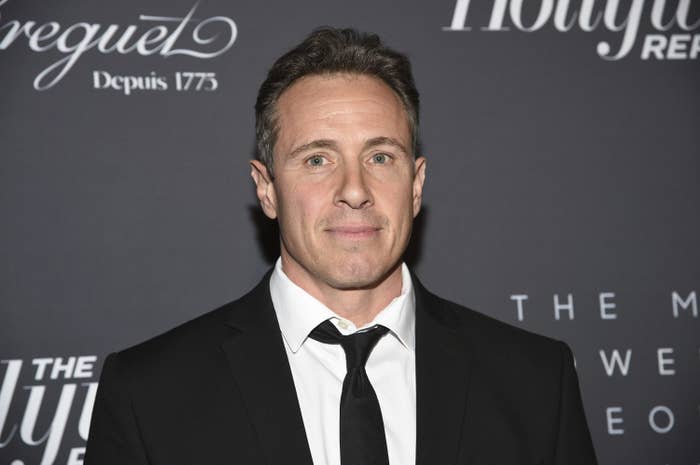 Chris Cuomo on the red carpet