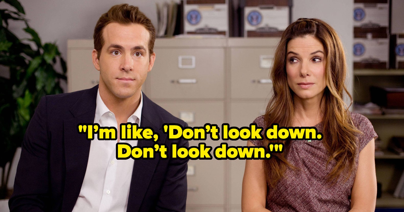 Sandra Bullock Revealed The Funny, NSFW Mishap Ryan Reynolds Had While Filming Their Joint Nude Scene In "The Proposal"