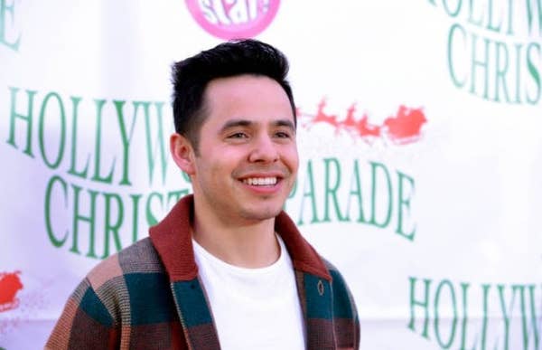 David Archuleta attends the 2019 Hollywood Christmas Parade