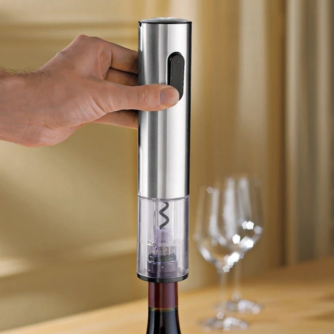 bottle opener on wine bottle