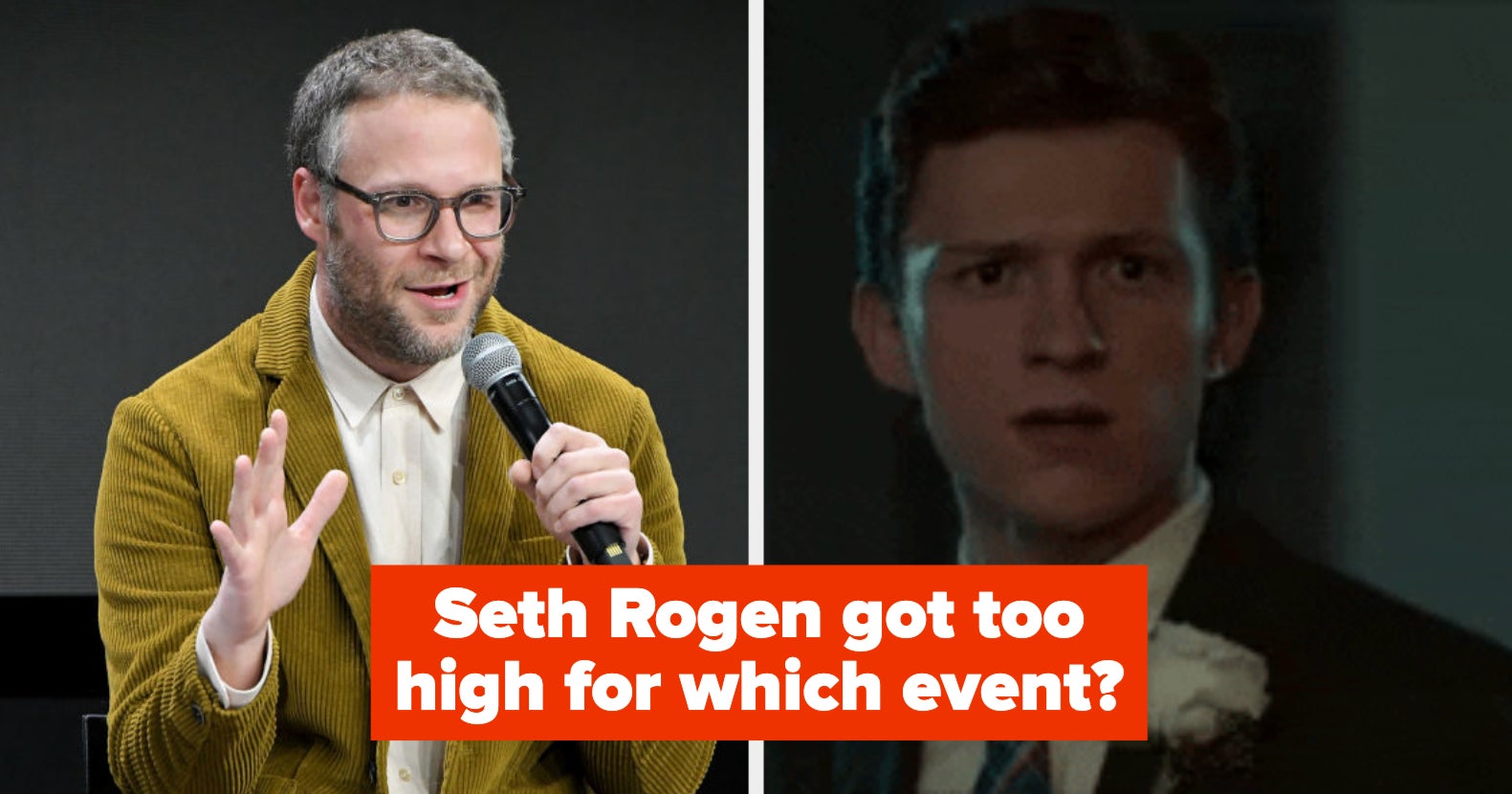 Take This Week's Pop Culture Quiz To See If You Can Guess Which Special Event Seth Rogen Got Too High For