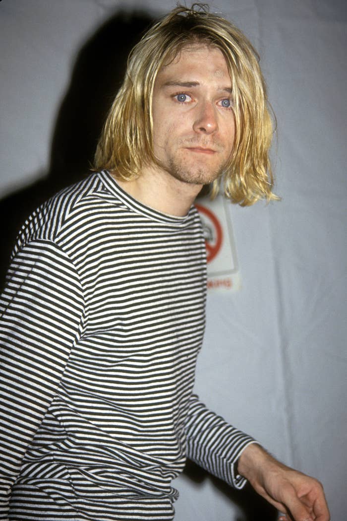 Cobain at the 1993 MTV Video Music Awards