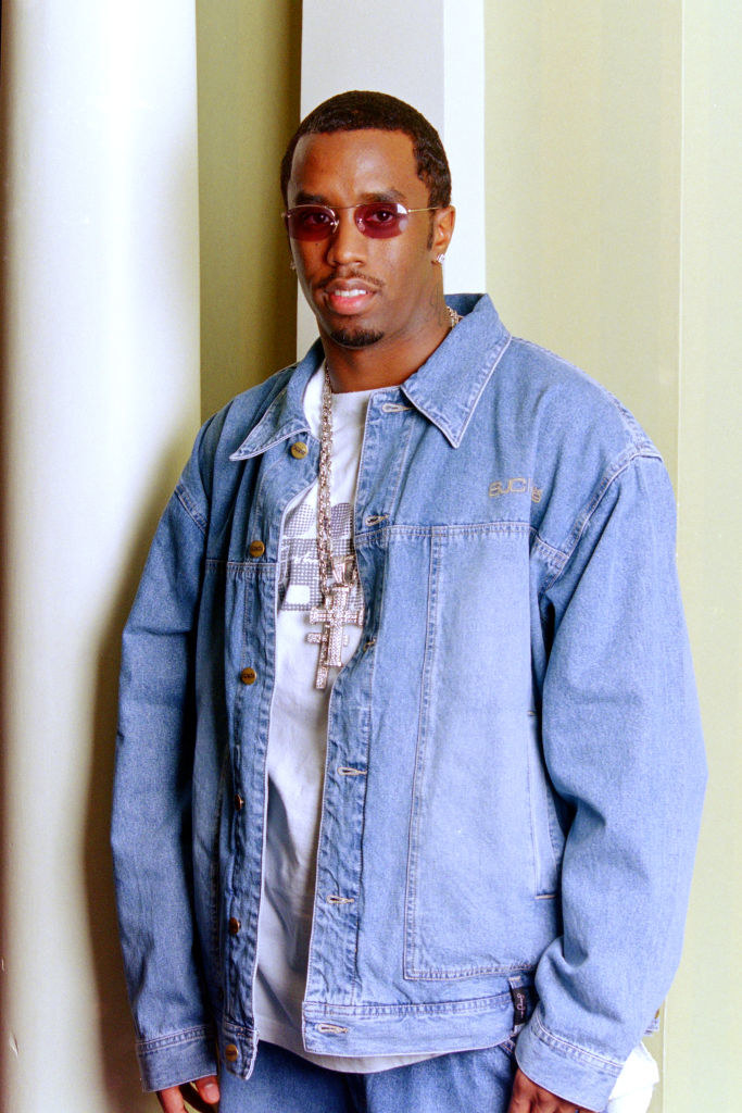 Diddy posando en Londres en el año 1997
