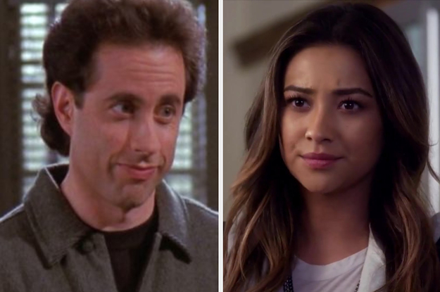 "Seinfeld" next to "Pretty Little Liars"