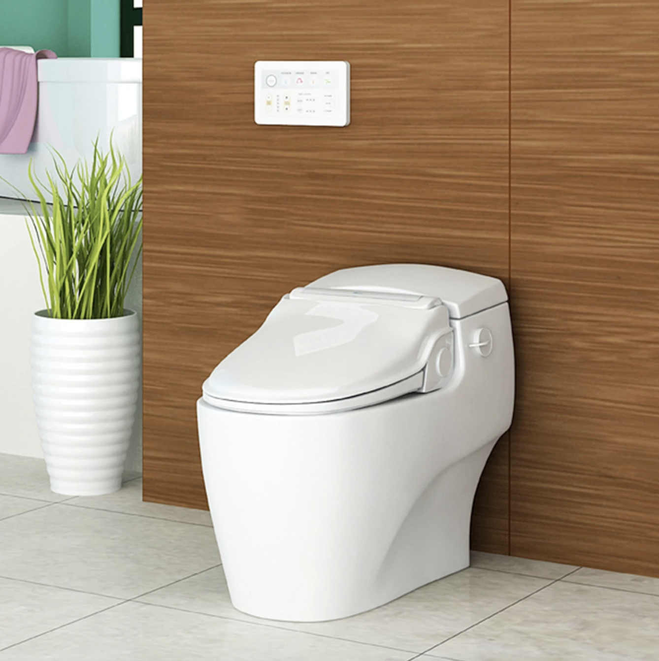 The bidet seat