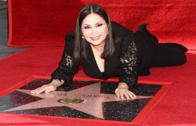 Ana Gabriel receives a star on the Hollywood Walk of Fame