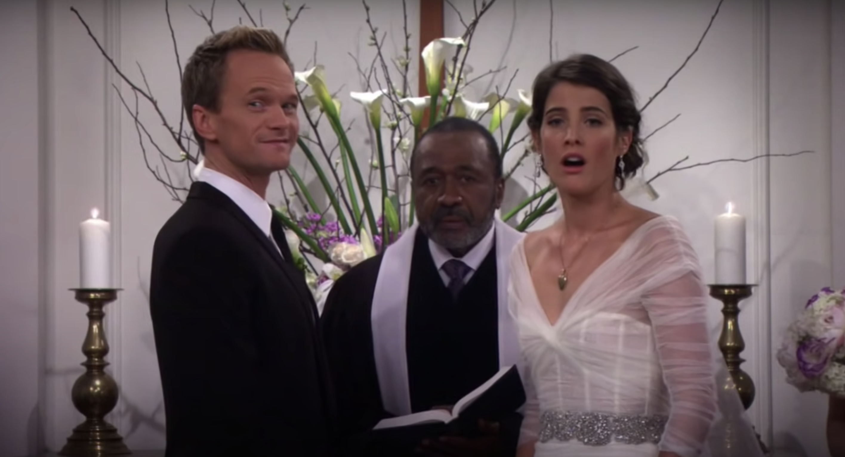 Barney and Robin getting married