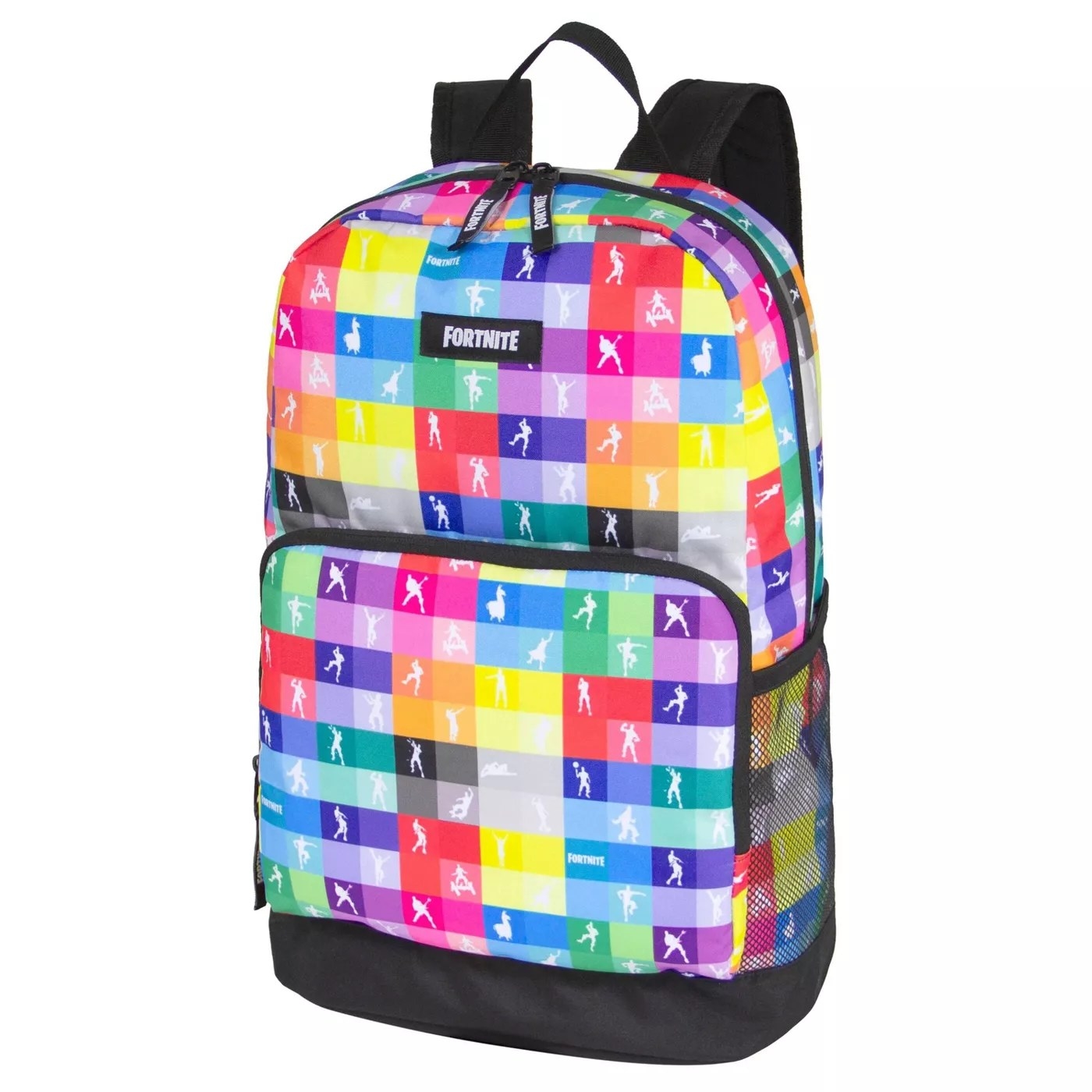 A colorful Fortnite backpack