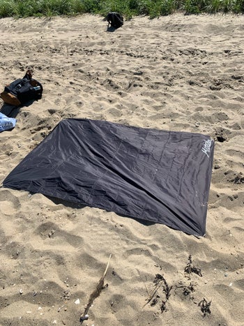 matador blanket on the beach