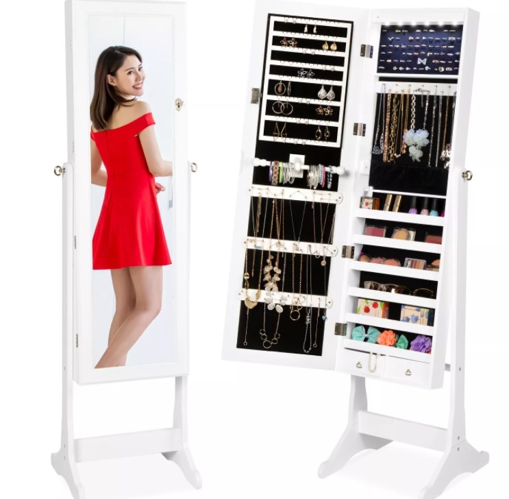An image of a 6-tier cabinet armoire