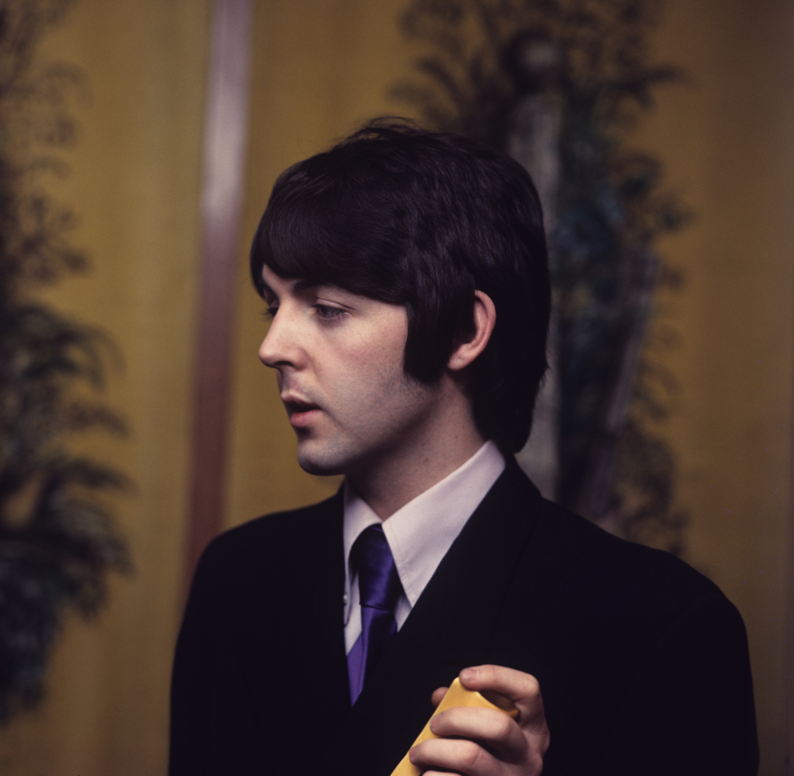 Paul McCartney at a press meet