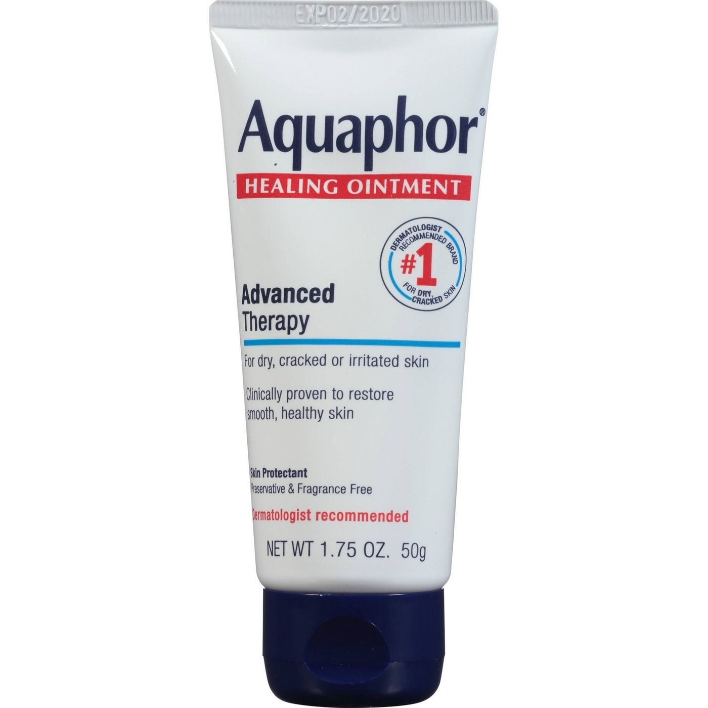 The Aquaphor advanced therapy healing ointment