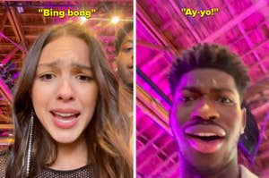 Olivia rodrigo and Lil nas x