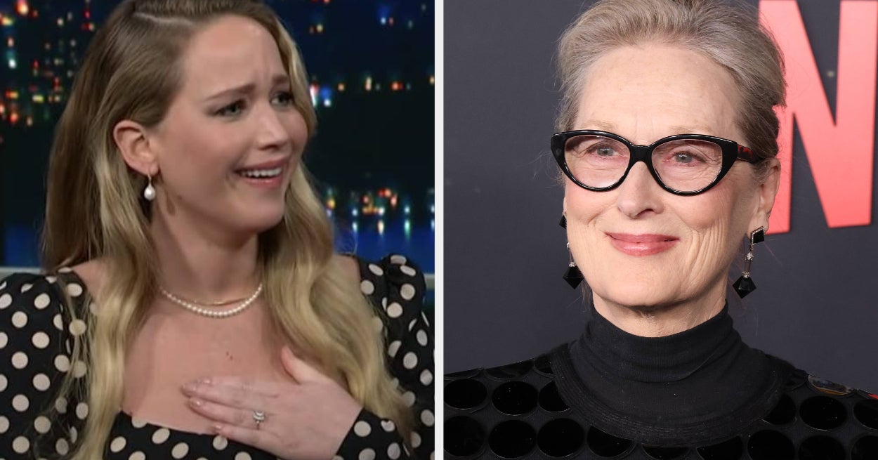 Jennifer Lawrence Called Meryl Streep The GOAT, And Apparently Her "Don't Look Up" Costar Thought She Meant Goat, As In A Farm Animal