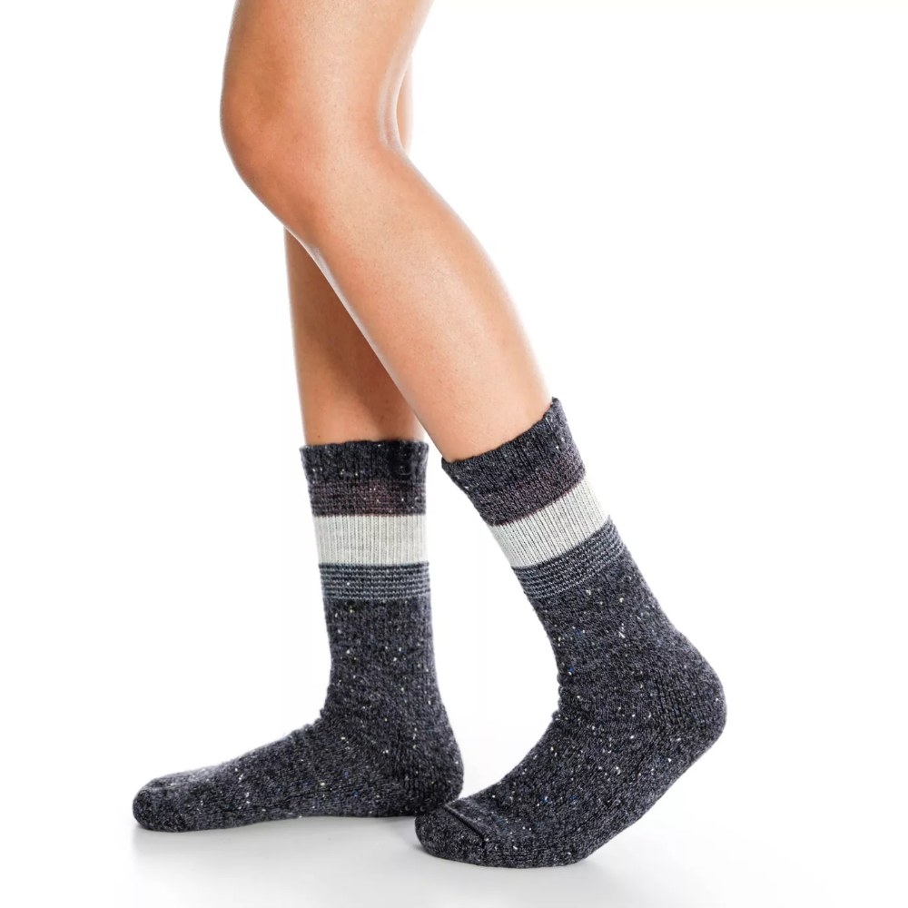 The boot socks in the color Navy