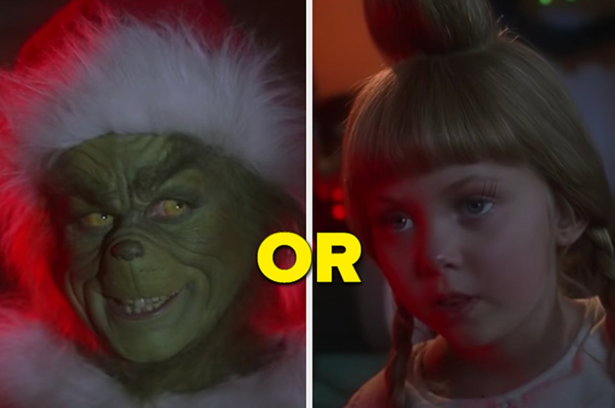 Are You The Grinch Or Cindy Lou?