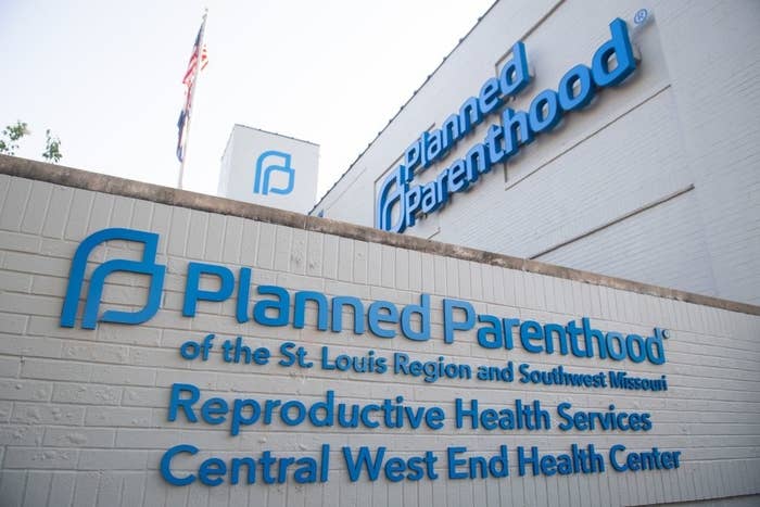 The outside of the Planned Parenthood Reproductive Health Services Center