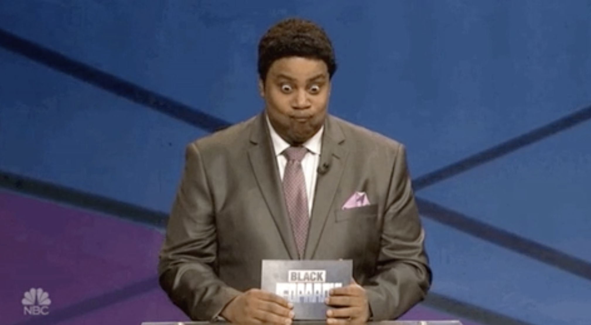 Kenan Thompson making a shocked, judgemental face