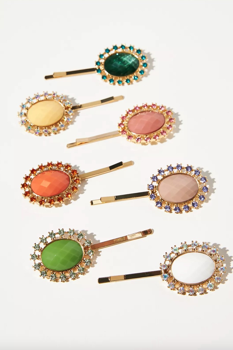 The embellished bobby pins