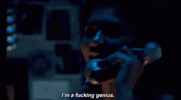 Rue talking on the phone and saying she&#x27;s a &quot;fucking genius&quot;