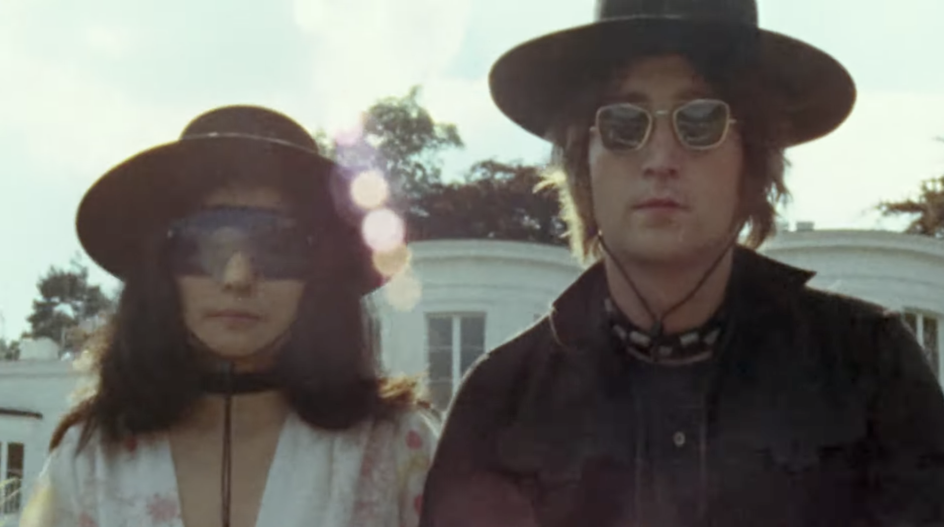 Yoko Ono and John Lennon