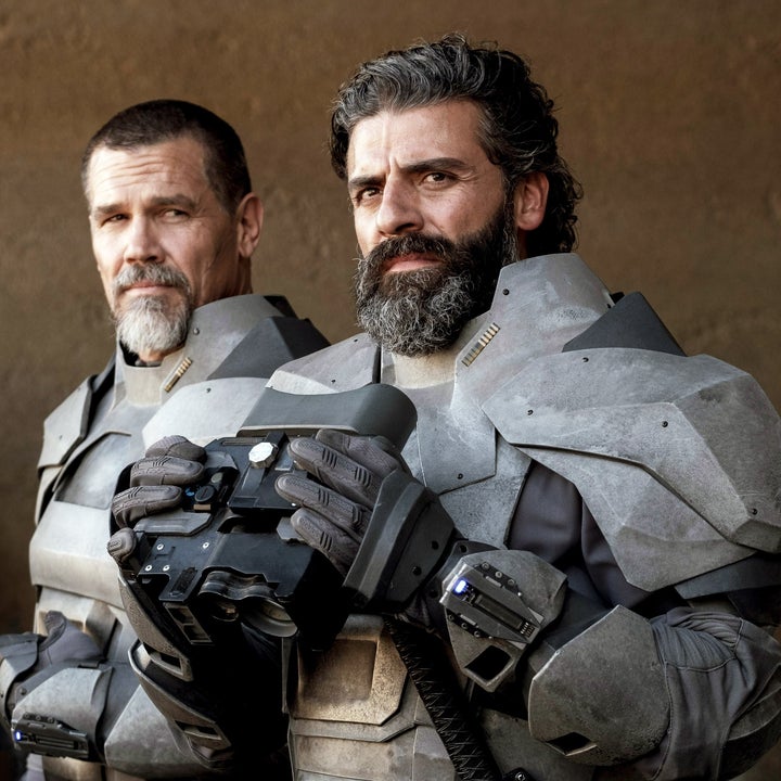 Leto and Gurney dressed in armor