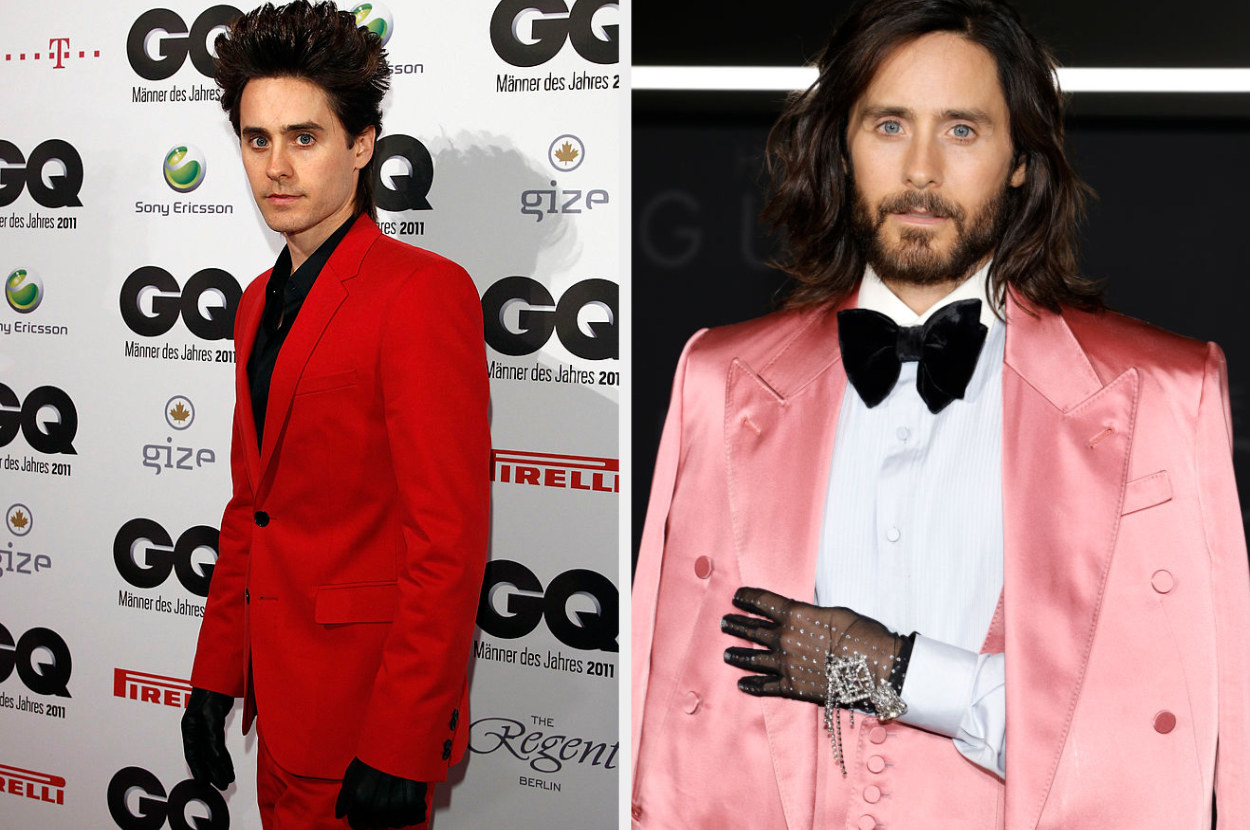Jared Leto at the 2011 GQ Man of the Year Awards, Jared Leto at the House of Gucci Los Angeles premiere