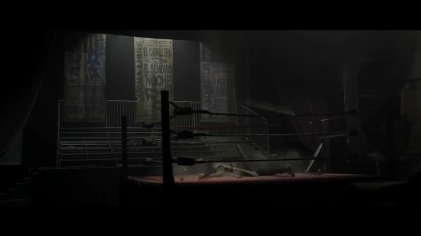 Peter having fallen into an empty wrestling ring in &quot;The Amazing Spider-Man&quot;