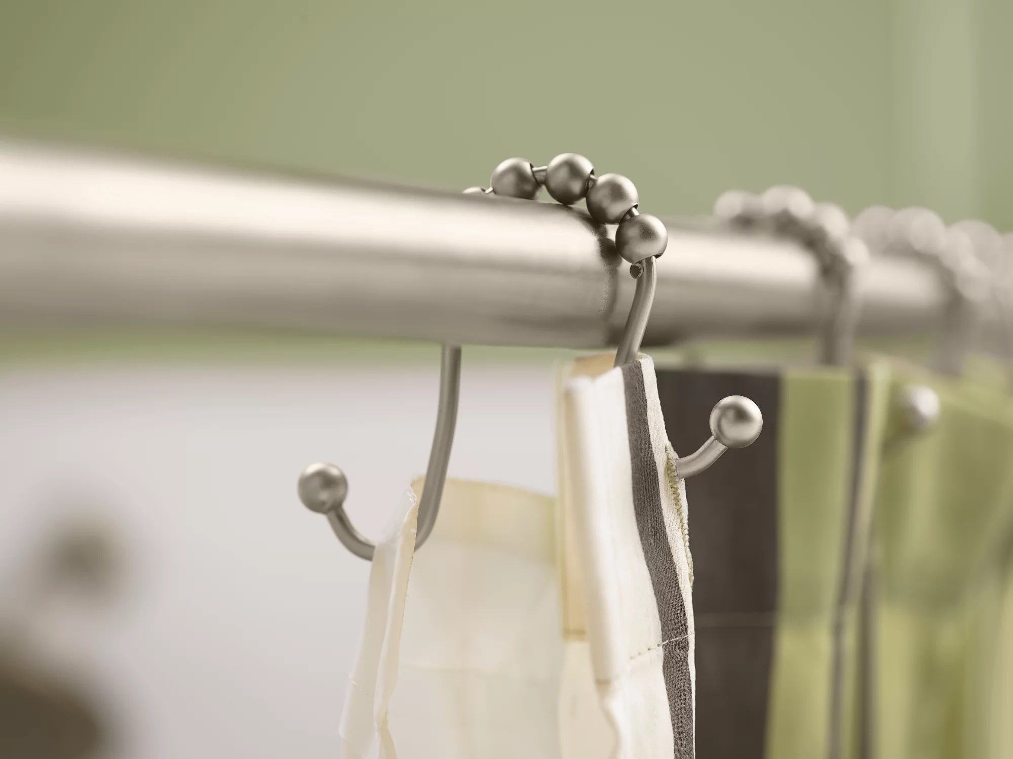 a double shower curtain hook