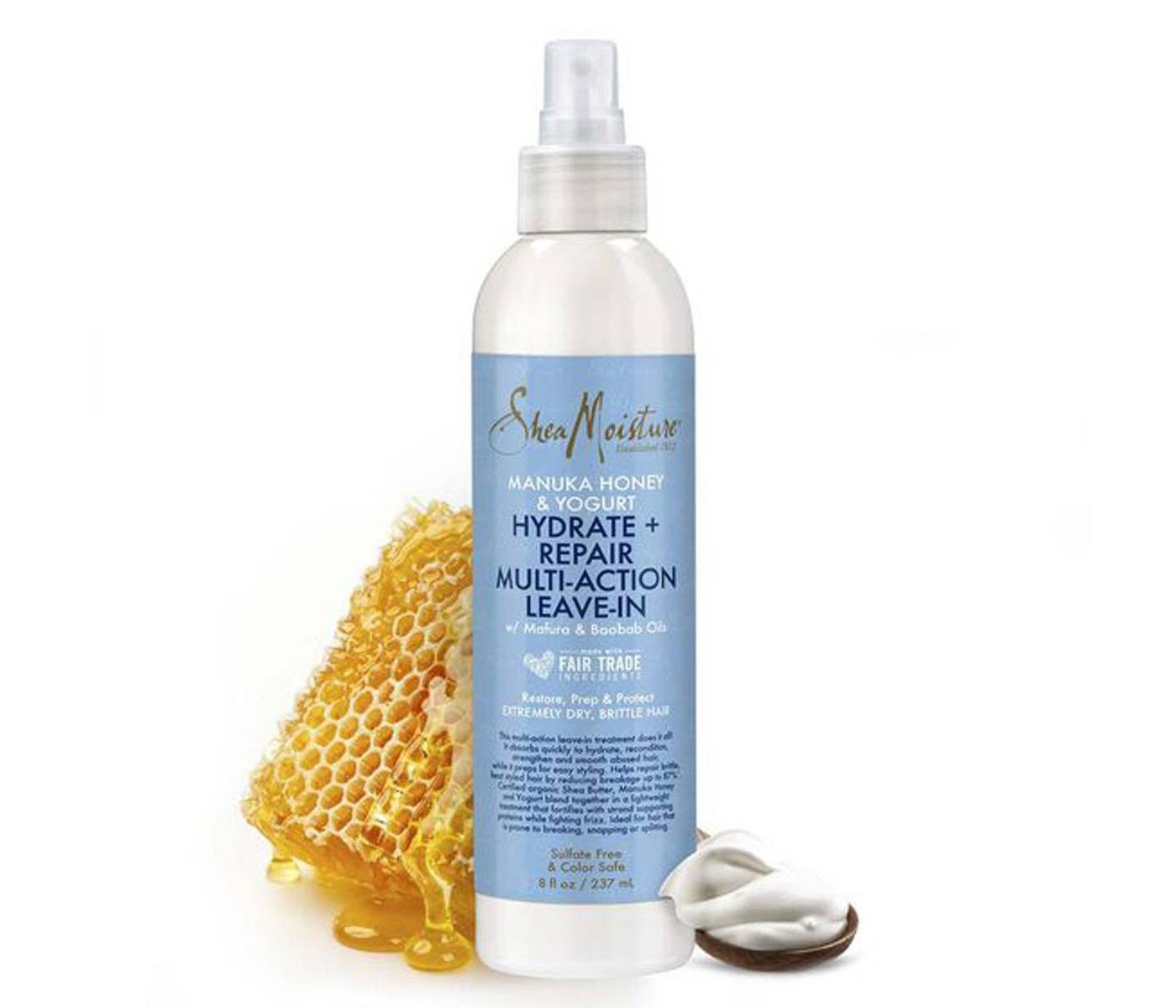 The SheaMoisture repair multi-action leave-in conditioner spray