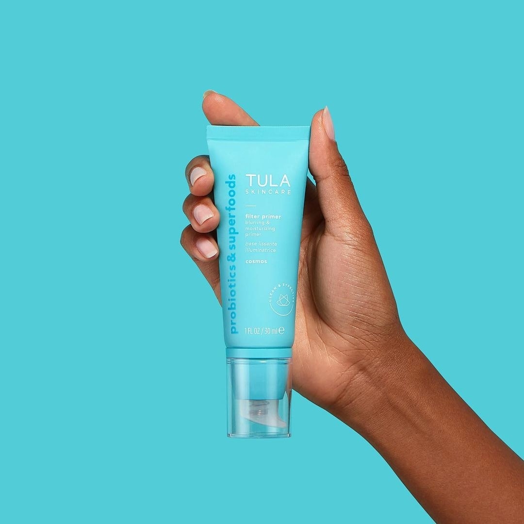 The TULA SKINCARE filter moisturizing and blurring primer