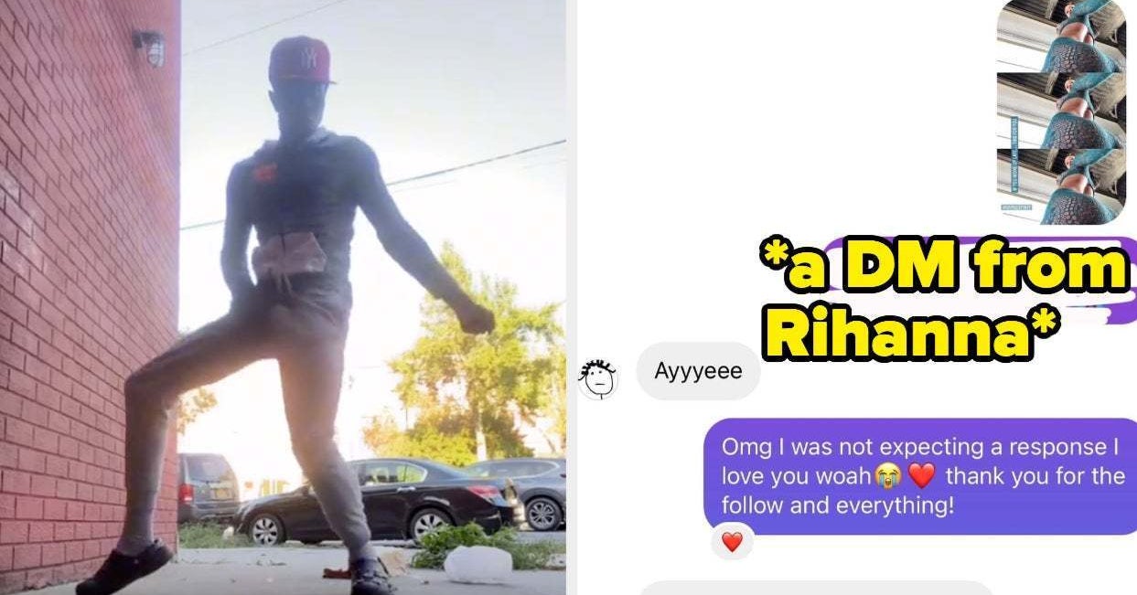 Rihanna Gave The Ultimate Compliment To This TikToker Who's Gone Viral For His Hilarious Dance Videos