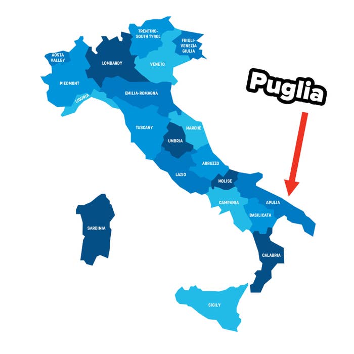 Map of Italy