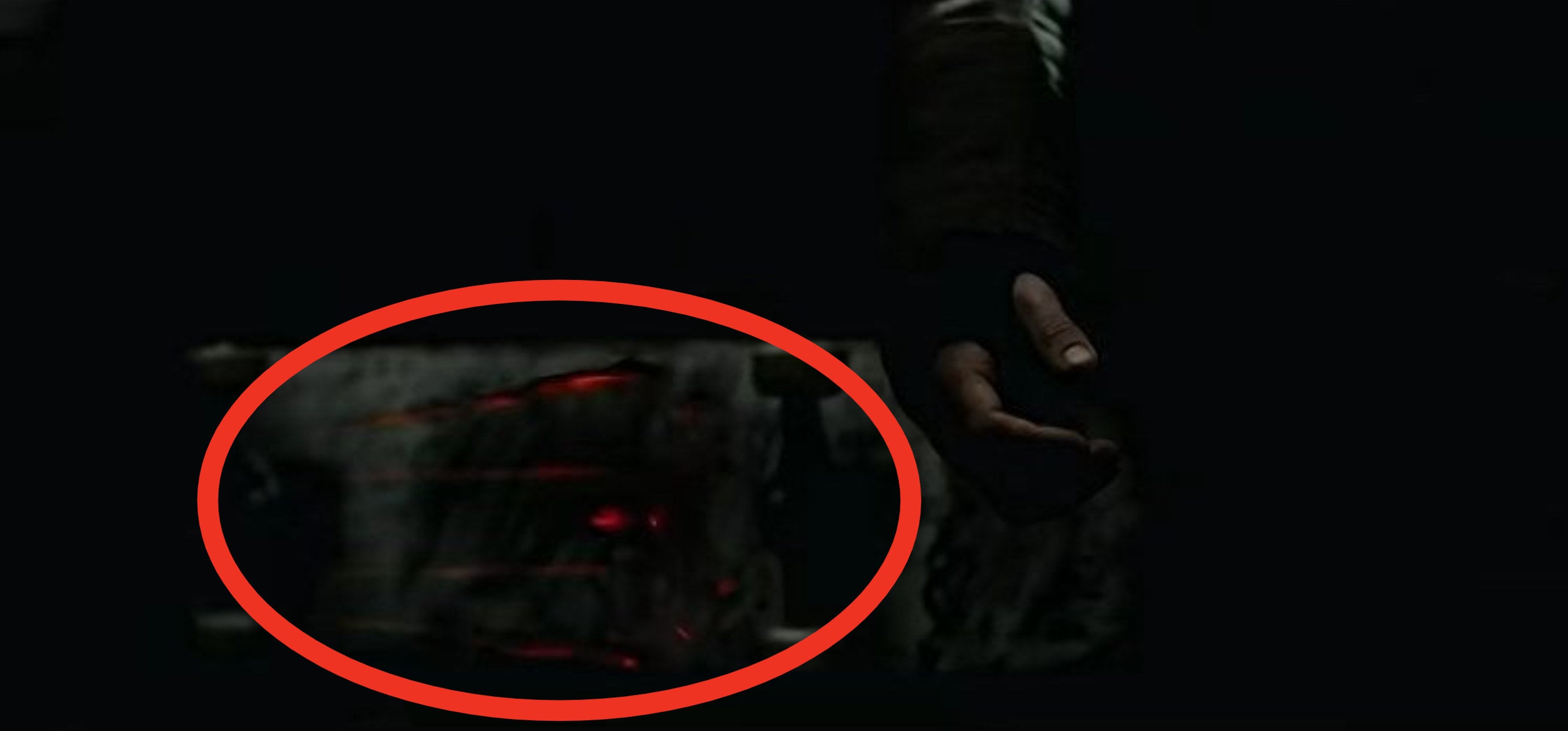 Peter&#x27;s Spider-Man symbol flashing over his skateboard on the train in &quot;The Amazing Spider-Man&quot;