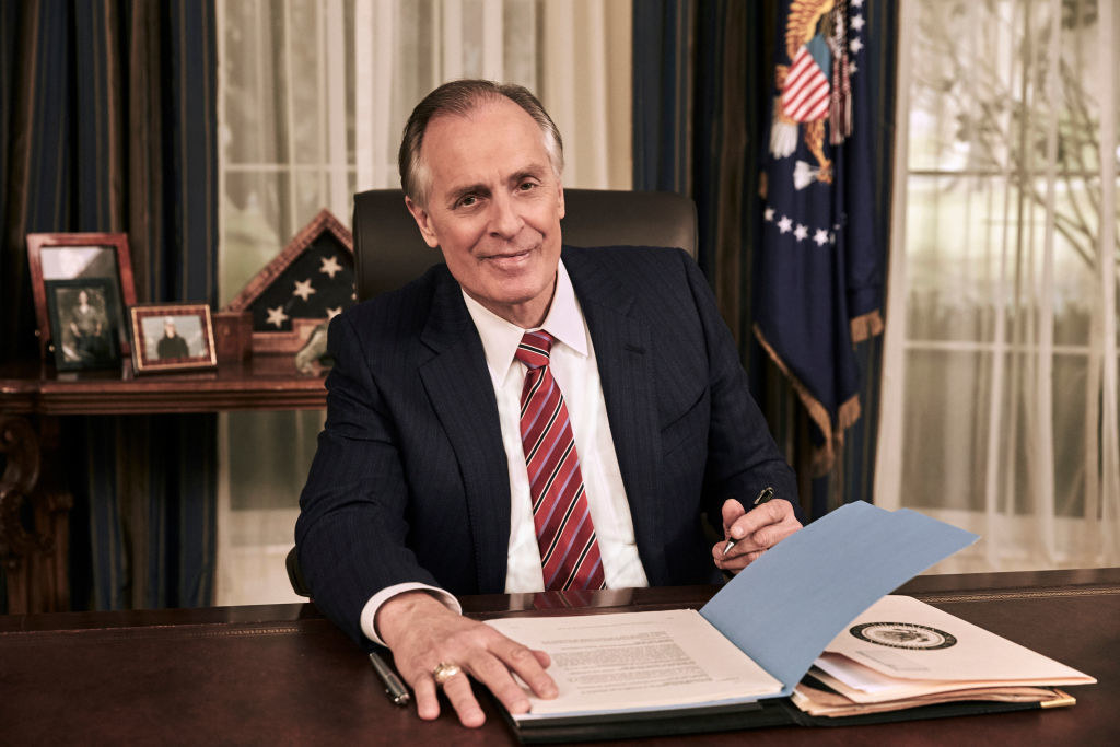 Keith Carradine as President Conrad Dalton on CBS drama MADAM SECRETARY