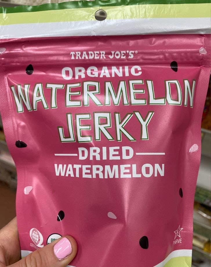 A bag of Organic Watermelon Jerky